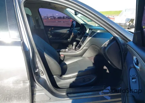 2016 Infiniti Q50 3.0T Premium from USA, damaged, VIN JN1EV7APXGM305622